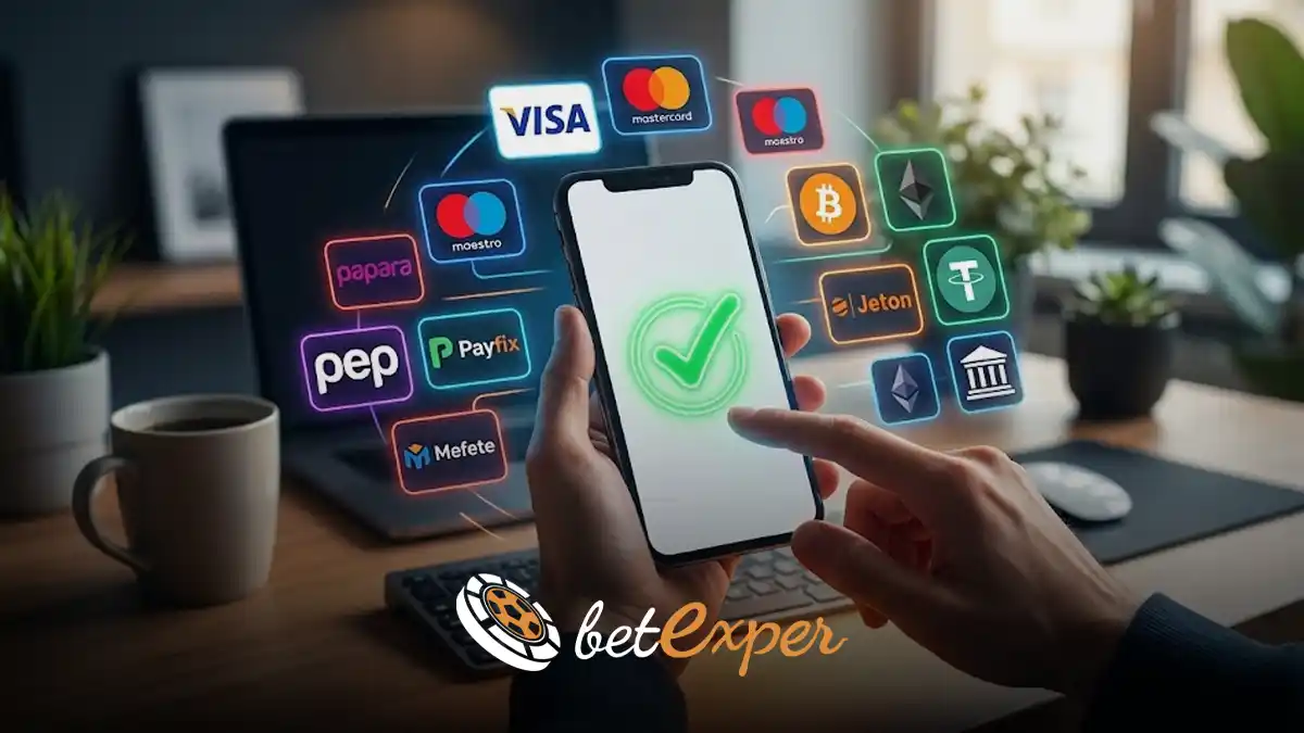 Betexper ödeme yöntemleri